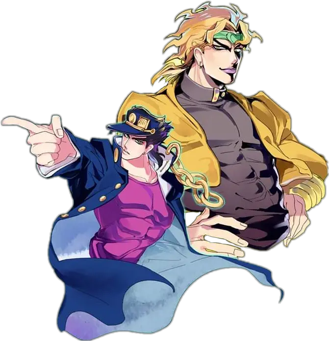  Dio Jojo Png Freetoedit Diojota Jojou0027s Jotaro Dio Fictional Character Jotaro Kujo Icon