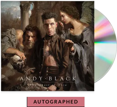  Ghost Of Ohio Signed Cd Digital Album Andy Black The Ghost Of Ohio Png Andy Biersack Png