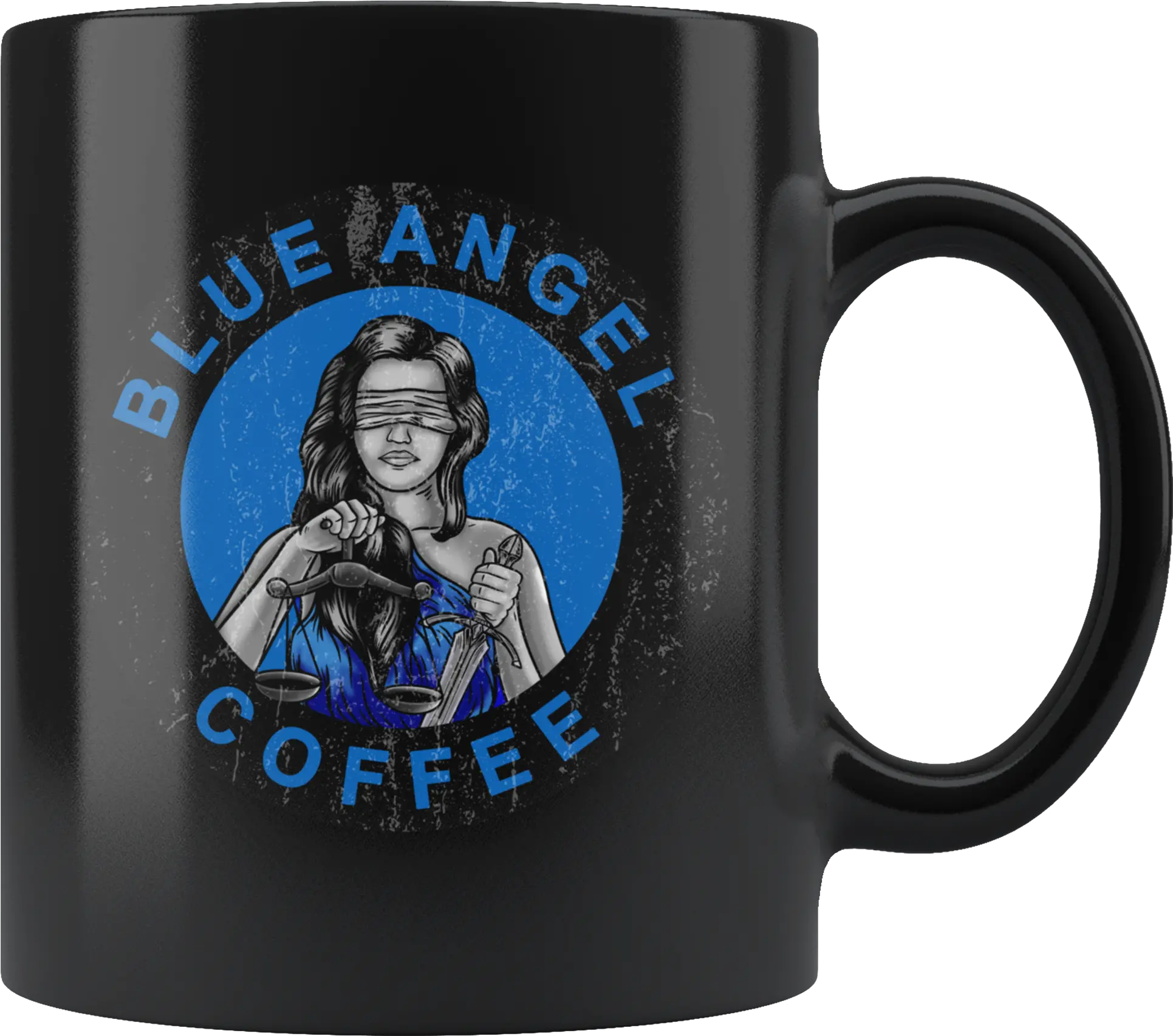  Lady Justice Coffee Mug Blue Angel Coffee Magic Mug Png Lady Justice Png