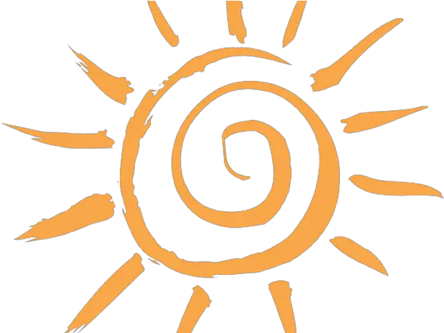  Download Drawn Sun Transparent Hand Drawn Sun Png Spiral Transparent