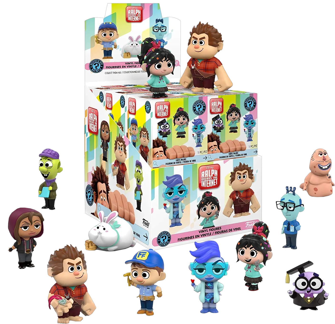  Ralph Break The Internet U2013 Mystery Minis Jaymu0027s Place Ralph Breaks The Internet Mystery Minis Png Wreck It Ralph Transparent