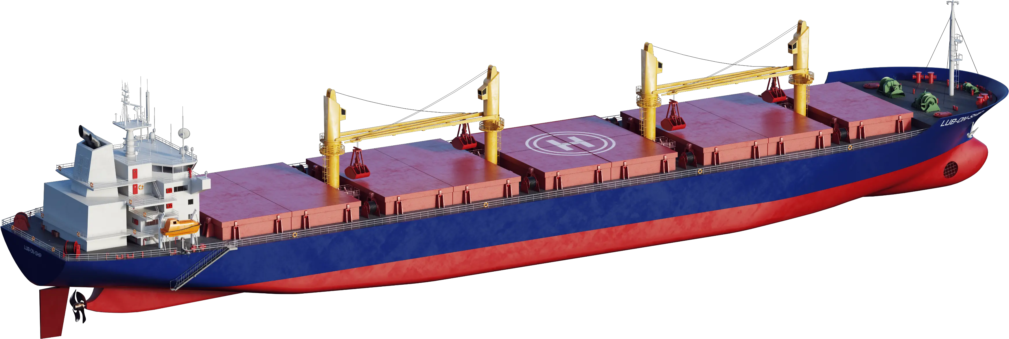  Lubricants Aboard Your Ship Total Lubmarine Cargo Ship Transparent Background Png Boat Png