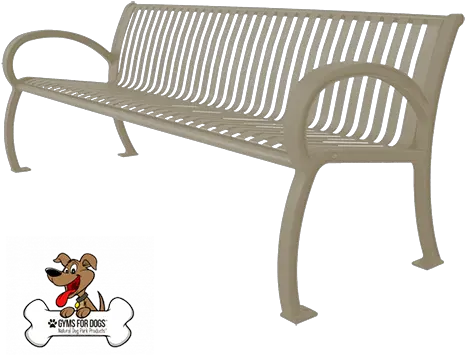  Park Bench Architectural Series W Slat Back Bench Png Park Bench Png