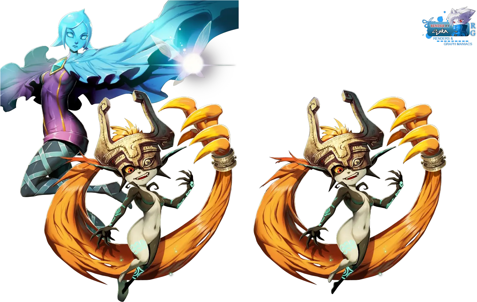  Render Zelda Renders Character Fi Midna Navi Artiste Fifa World Cup Mascot Png Navi Png