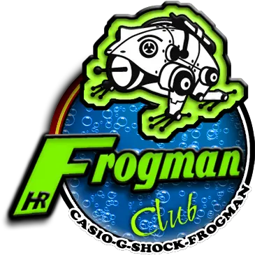  The Frogman Club Born In Spain Underwater Bubbles Png Casio Logos