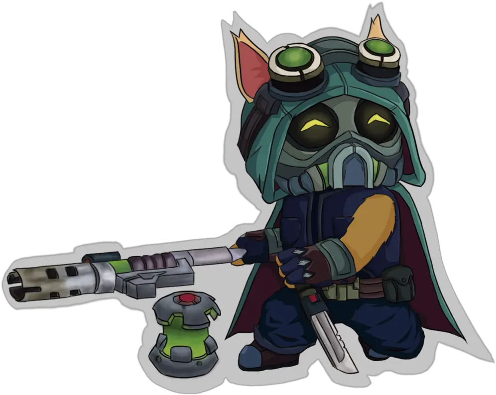  Download Teemo Omega Squad Omega Squad Teemo Fan Art Png Teemo Png