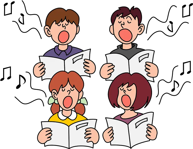  Childrens Choir Is Singing Clipart Choir Clipart Transparent Png Choir Png