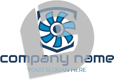  Fan Aircon Logo Horizontal Png Fan Logo