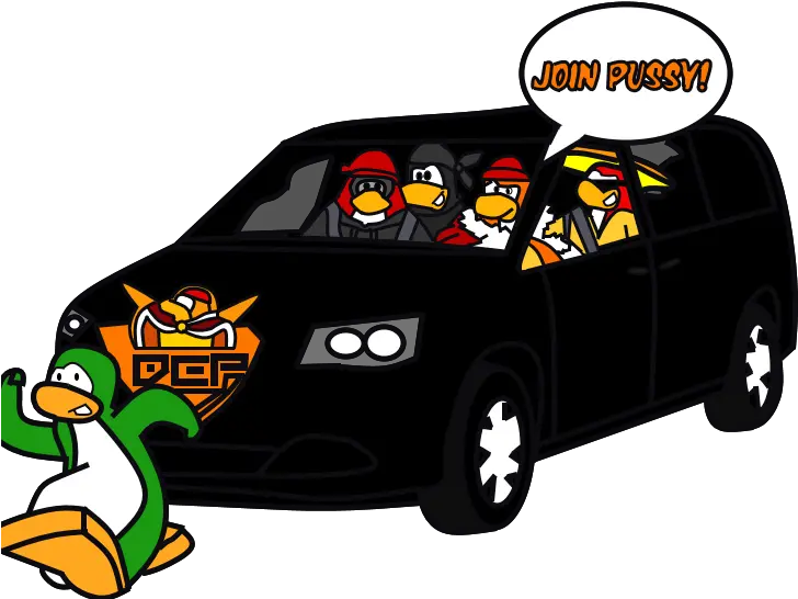  Bam Cartoon Club Penguin Car Png Doritos Png