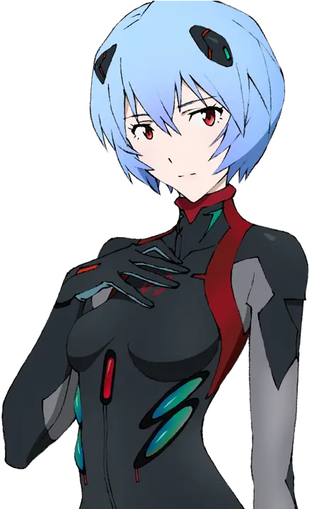  Pilot 09 Plugsuit Khara Rebuild Ayanami Rei Transparent Png Rei Ayanami Png