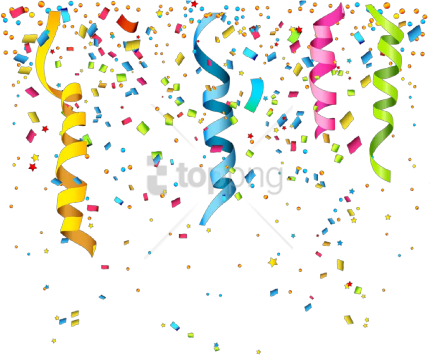  Download Free Png Images Transparent Confetti Background Png Confetti Transparent