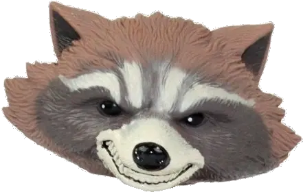  Download Raccoon Head Png Figurine Rocket Raccoon Png