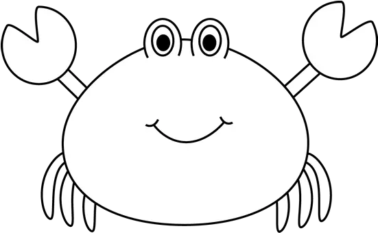  Black And White Crab Animals Ocean Black And White Transparent Background Crab Clipart Png Crab Clipart Png