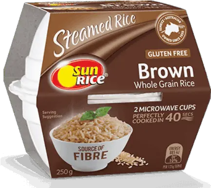  Quick Cups Sunrice Brown Rice Cups Png Rice Transparent