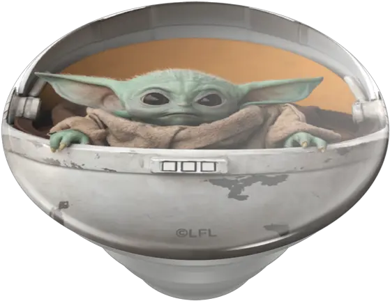  Baby Yoda Pod Gloss Baby Yoda Pod Png Yoda Transparent