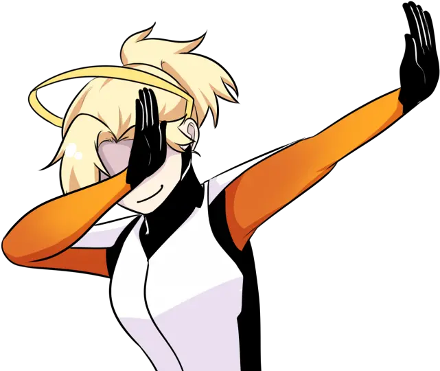  Mercy Overwatch Dabbing Clipart Overwatch Emojis For Discord Png Mercy Transparent