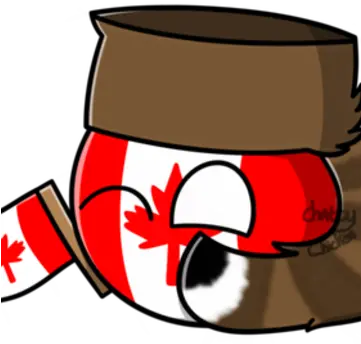  Canadaball Polandball Wiki Fandom Canada Ball Png Nazi Hat Png