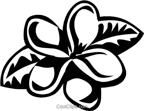  Plumeria Royalty Free Vector Clip Art Illustration Vc029488 Plumeria Clip Art Png Plumeria Png