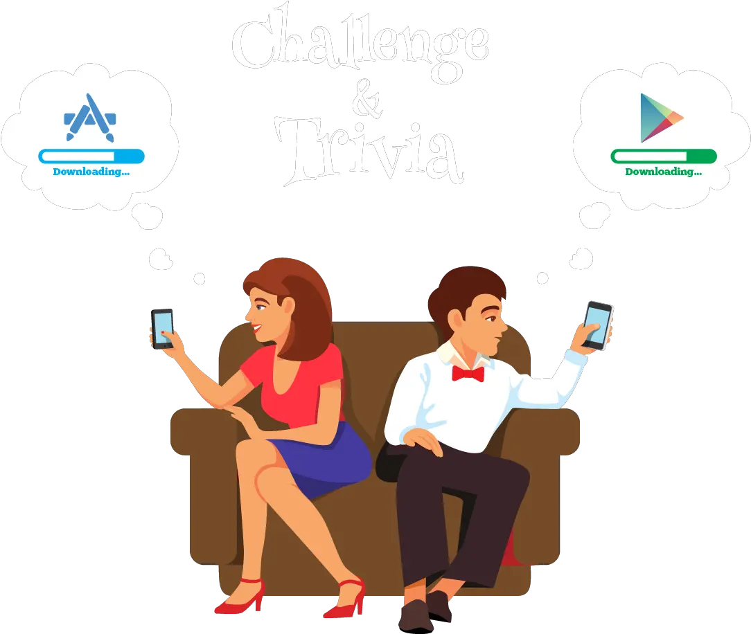  Challvia U2013 Worldu0027s Largest Trivia Quiz Mobile Game Symptoms Of Cell Phone Addiction Png Quiz Logo Games