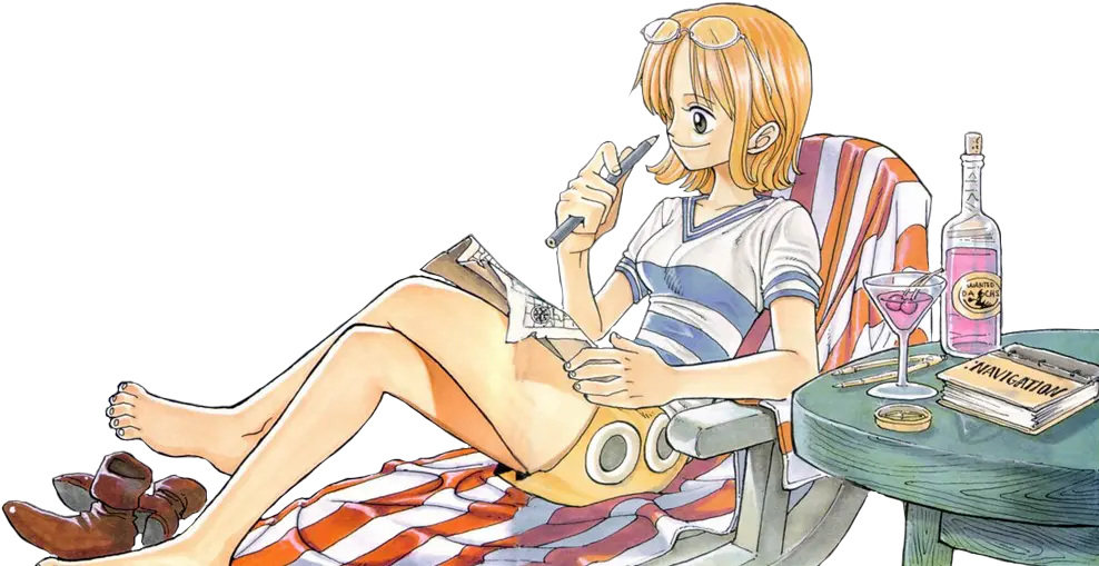  One Piece Nami One Piece With Transparent Background Png Nami Transparent