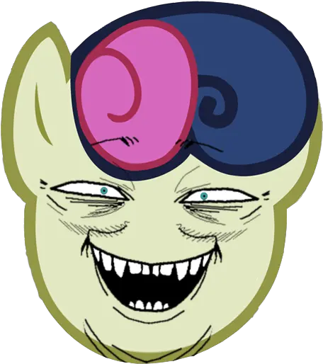  383674 Bon Bon Meme Pekaface Rage Face Reaction Image Discord My Little Pony X Fluttershy Png Rage Face Transparent