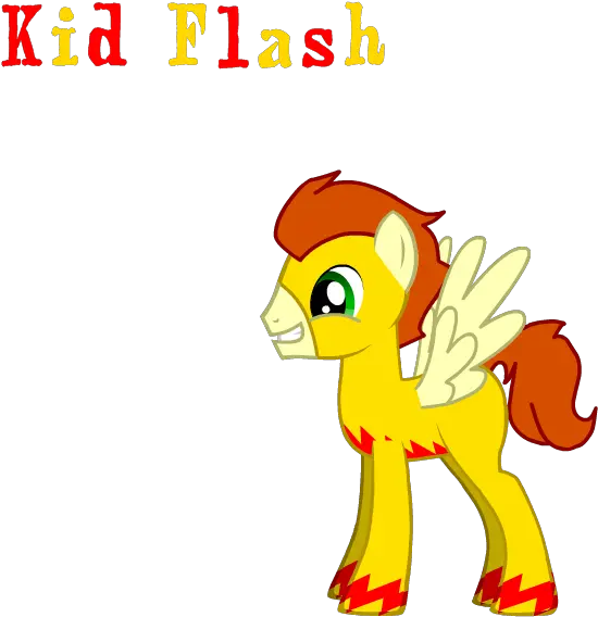  Kid Flash As A Poni Pony Justicia Joven Foto 34210490 Chico Flash Justicia Joven Png Kid Flash Png