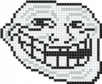  Troll Face Pixel Art Troll Face Png Troll Face Png