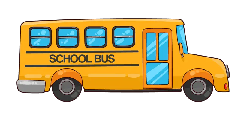  Transportation Home Cartoon School Bus Clipart Png Bus Transparent