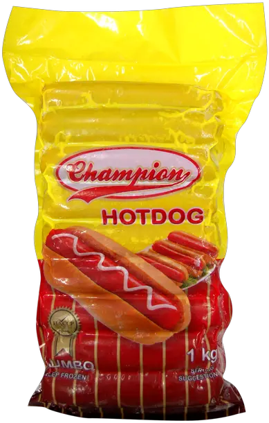  Champion Hotdog Regular 250g Champion Hotdog Jumbo Png Hotdog Png