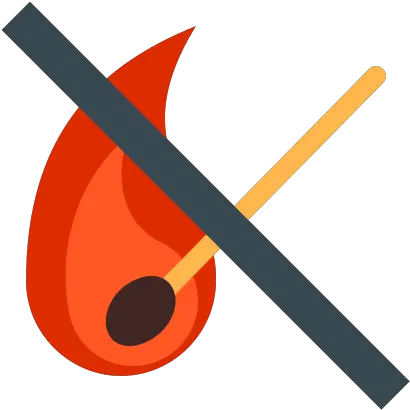  No Fire Icon In Color Style Language Png Pyro Icon