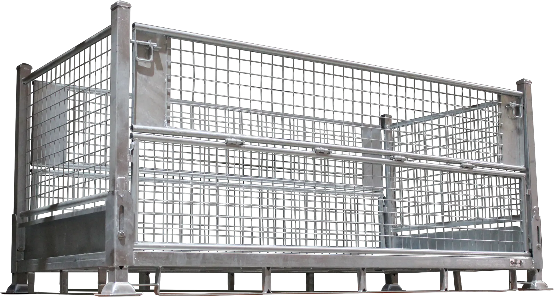  Steel Cage Png Omnituff Shield Collapsible International Stillage Png Steel Cage Png