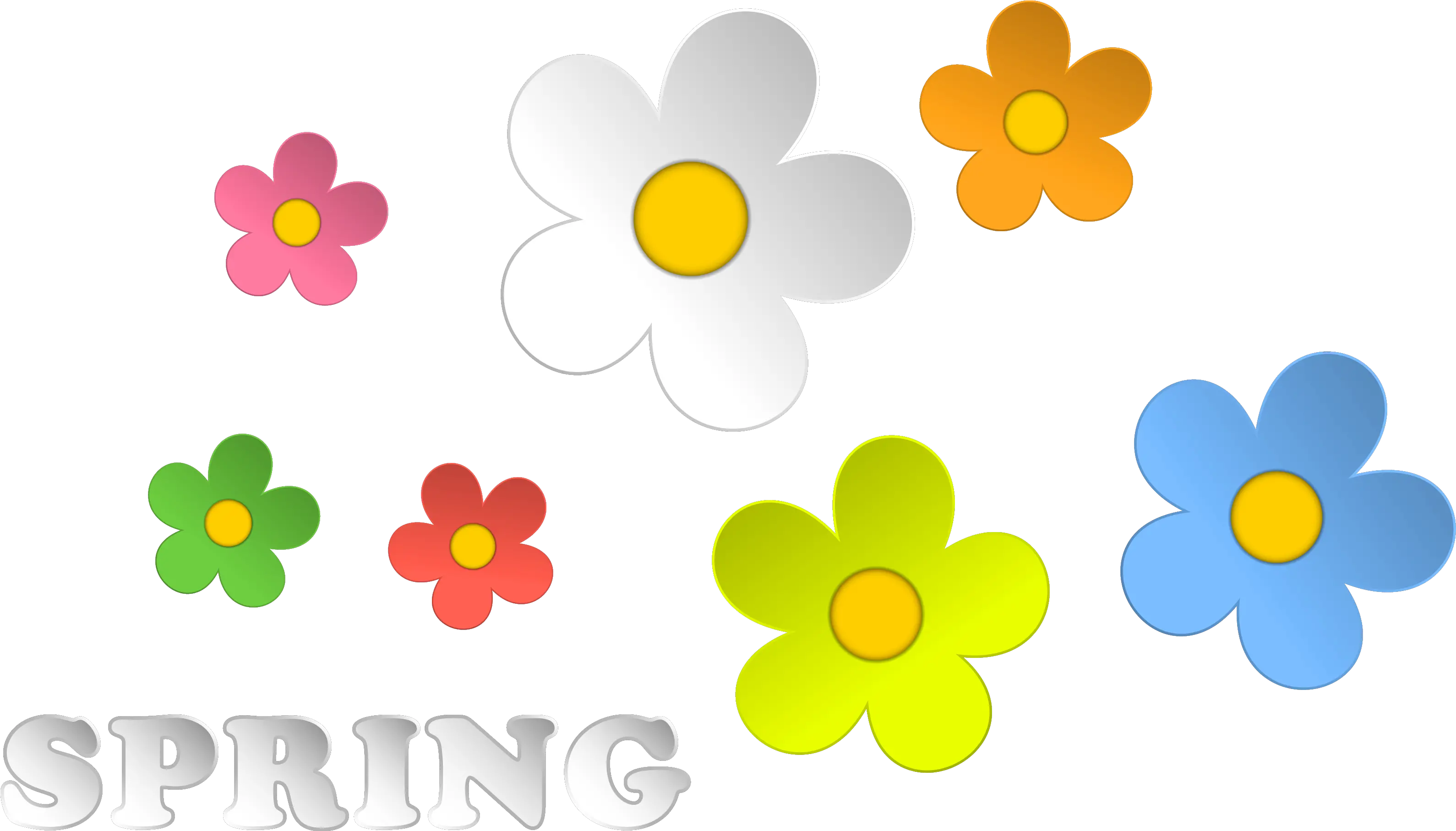  Spring And Flowers Decor Png Clipart Spring Border Clipart Spring Flowers Png