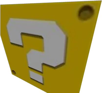  Super Mario Coin Block Roblox Plastic Png Mario Coins Png