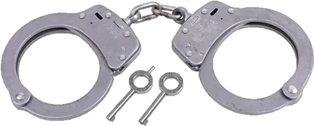  Model 103 Stainless Steel Handcuffs Solid Png Handcuffs Transparent