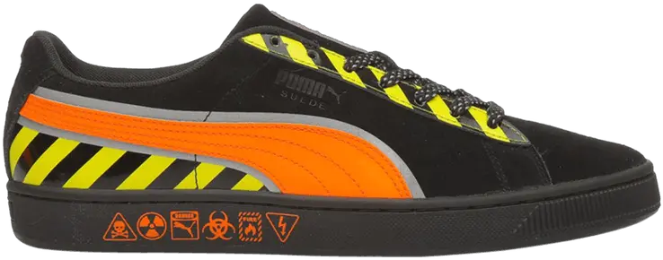  Suede Hazard Skate Shoe Png Puma Shoe Logo