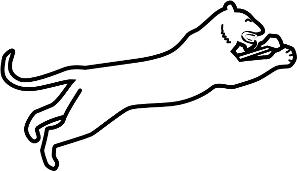  Puma Vector Panther Transparent U0026 Png Clipart Free Download White Panther Clipart Puma Logo Transparent