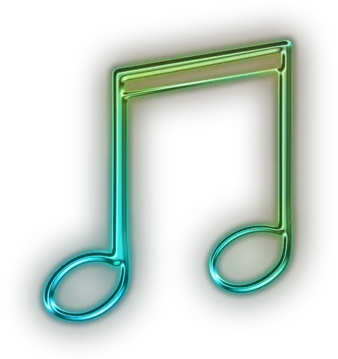  Music Note Transparent Icon 34258 Free Icons And Png Transparent Neon Music Notes Musical Notes Transparent