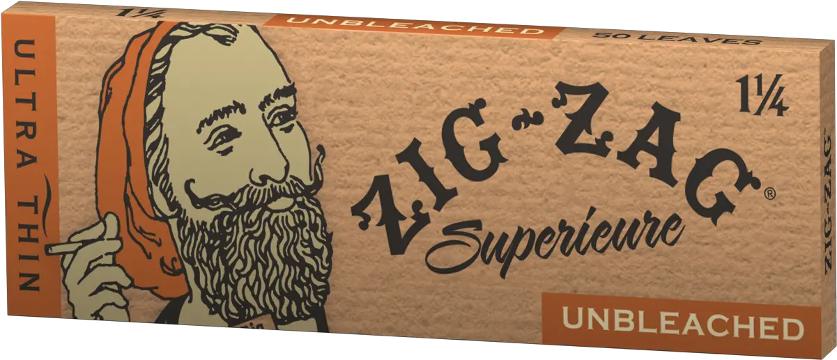  Zig Zag 1 14 Size Unbleached Rolling Paper Zig Zag Ultra Thin Png Zig Zag Png