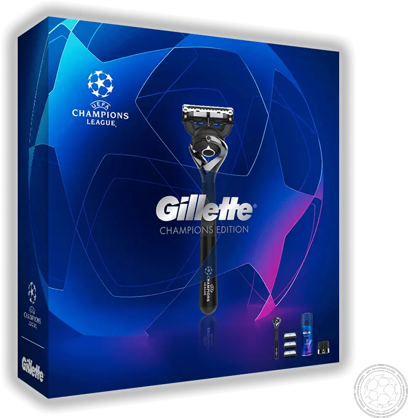  Gillette Uefa Champions League Computer Hardware Png Champion League Logo