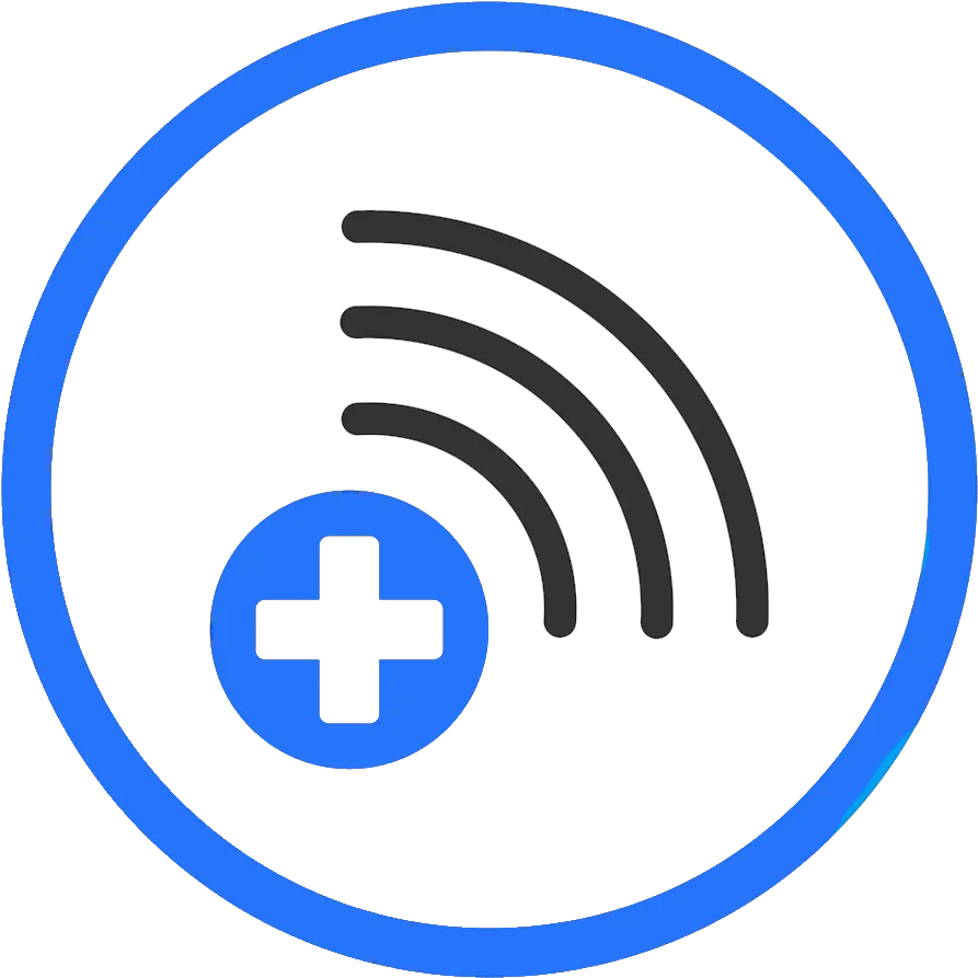  Hospital Wireless Security How To Provide Hipaa Compliant Circle Png Wifi Symbol Png