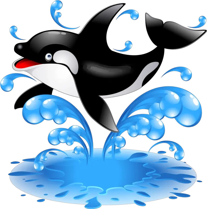  Download Free Png Whale Backgroundkillertransparent Animado Dibujos De Orcas Whale Transparent Background