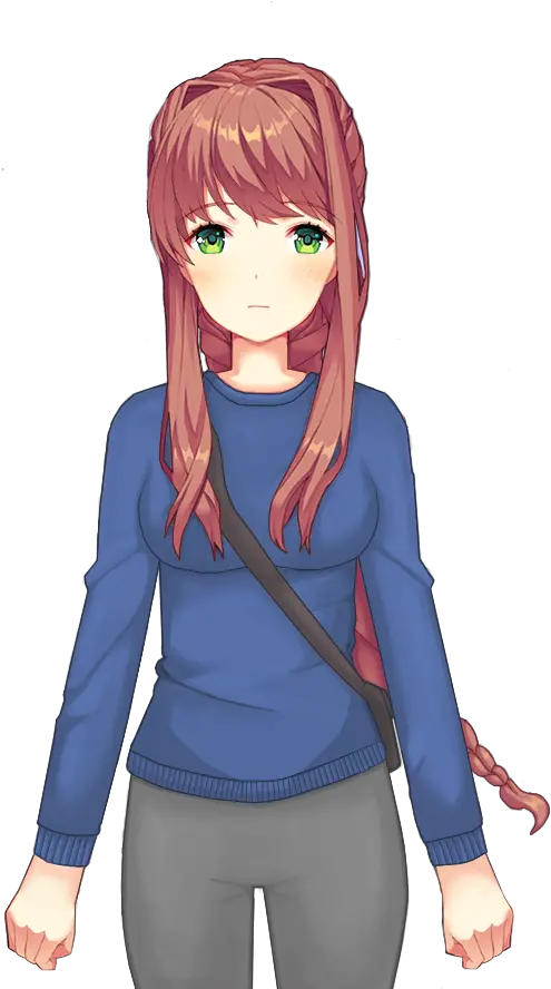  Monika Png Normal Picture Library Monica Sexy Doki Doki Literature Club Monika Png