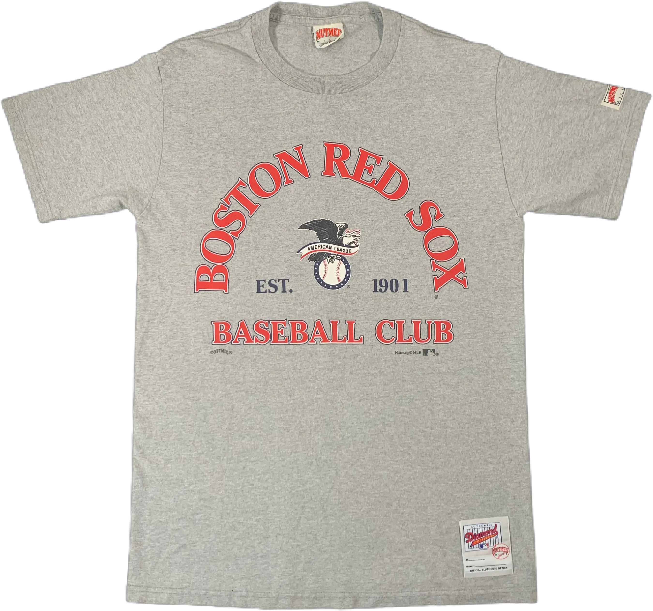  Vintage Boston Red Sox Nutmeg T Shirt Short Sleeve Png Boston Red Sox Png