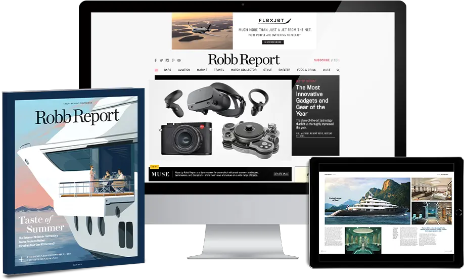  Robb Report Magazine Customer Service Technology Applications Png Robb Report Logo