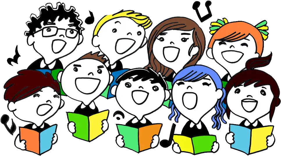  Choir Png About Camp Choral Speaking Clipart 2152570 Congregacion Cantando Choir Png