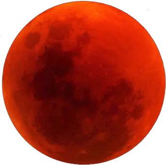  Red Moon Png 3 Image Sphere Moon Transparent Background