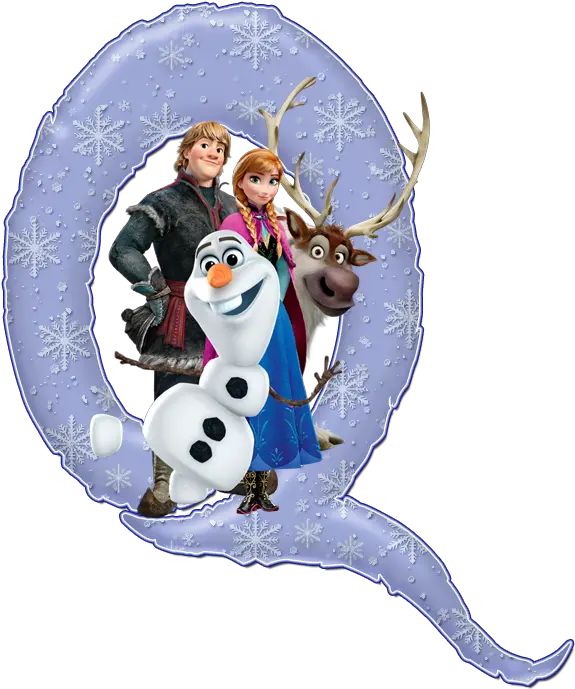  Qu203fde Alfabeto Decorativo Disney Scrapbook Frozen Frozen Character Image Png Olaf Png