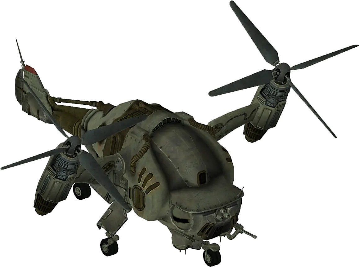  Download Vertibird Fallout Wiki Fandom Fallout Helicopter Vb 02 Png Helicopter Png