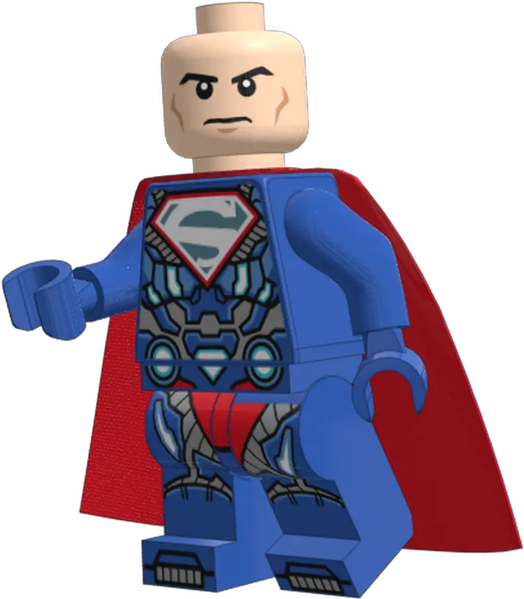  Mecabrickscom Lego Set 30614 1 Lex Luthor Cartoon Png Lex Luthor Png