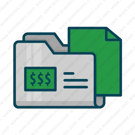  Download Money Folder Vector Icon Inventicons Icon Money Folder Png Excel Folder Icon